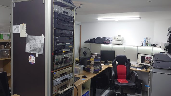 Numérisation de supports audiovisuels professionnels