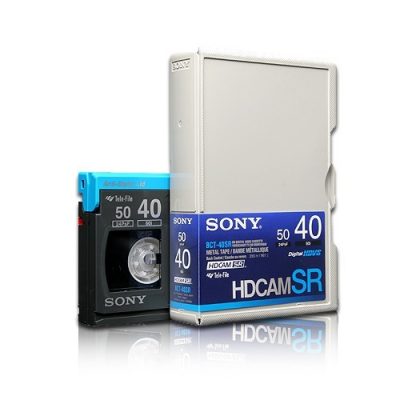 Numérisation de cassettes DVCAM et HDCAM en Full HD et 4K par Numérisens 