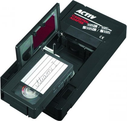 Numérisation de cassettes VHS C enMP4 HD 